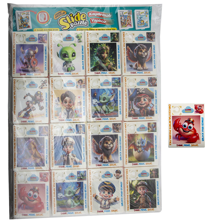 BÜYÜK KAYDIRMA PUZZLE 16’LI