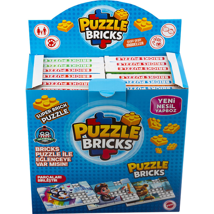 PUZZLE BRİCKS 12’Lİ ALT-3056
