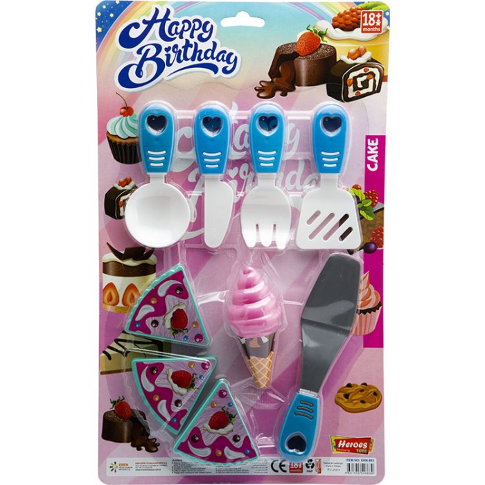 KARTELALI PASTA SETİ ERN-863