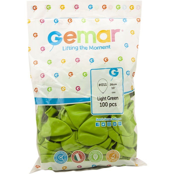 GEMAR AÇIK YEŞİL 10’’ İÇ MEKAN BALON G90-LİGHT GREEN