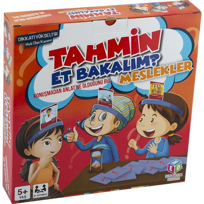 TAHMİN ET BAKALIM MESLEKLER
