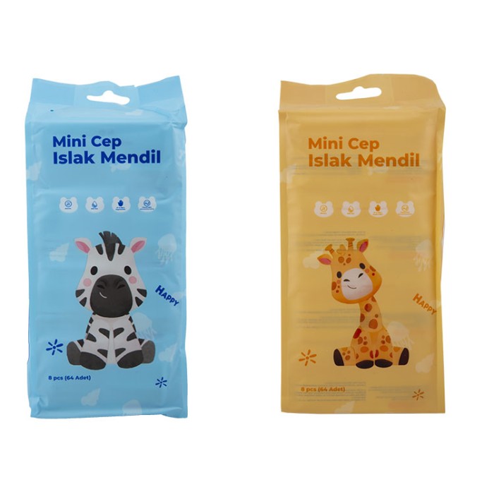 MİNİ CEP ISLAK MENDİLİ 8’Lİ