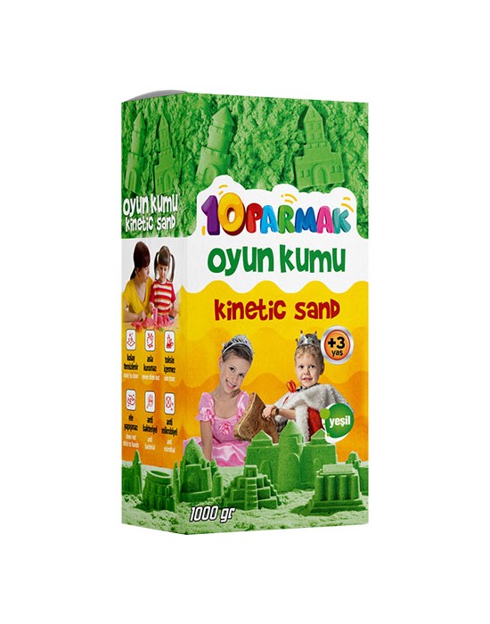 10 PARMAK KİNETİK KUM 1 KİLO#