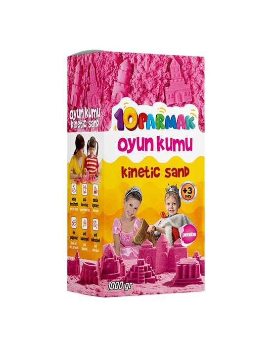 10 PARMAK KİNETİK KUM 1 KİLO#