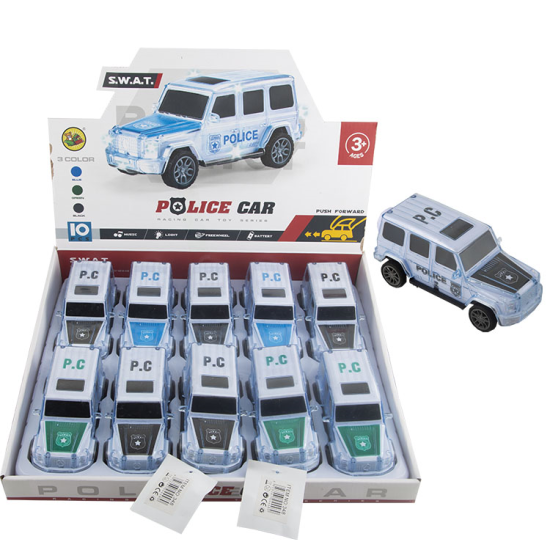 SÜRTMELİ IŞIKLI SESLİ POLİS ARABA 348