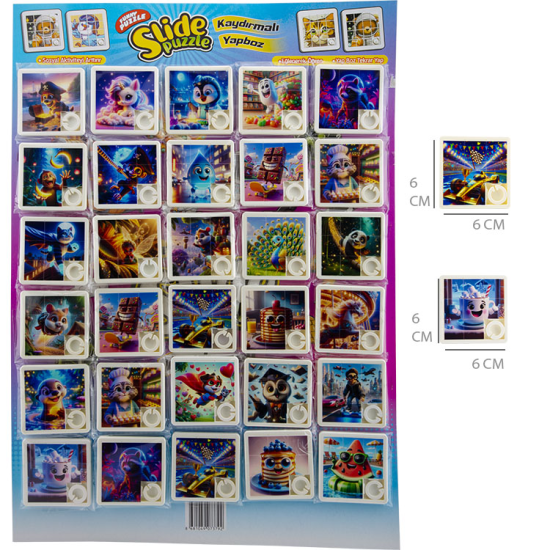 KARTELADA KÜÇÜK KAYDIRMA YAPBOZ 30’lu