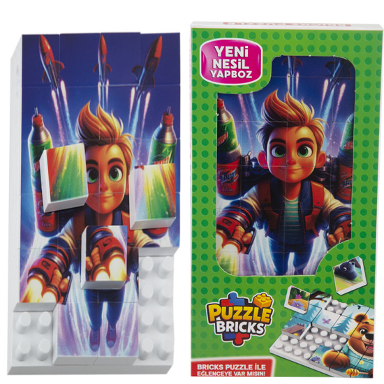 PUZZLE BRİCKS 12’Lİ ALT-3056