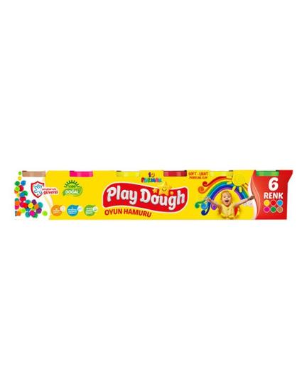 KÜÇÜK KUTULU 6’LI OYUN HAMURU 240 GR. FD-006#