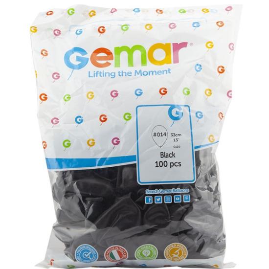 GEMAR SİYAH(BLACK) 10’’ İÇ MEKAN BALON G90-BLACK