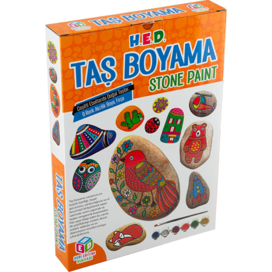 HOBİ TAŞ BOYAMA SETİ HED-098