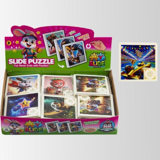 KARTELADA KÜÇÜK KAYDIRMA PUZZLE 30’LI
