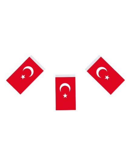 BÜYÜK İPLİ AY YILDIZ BAYRAK VT-809